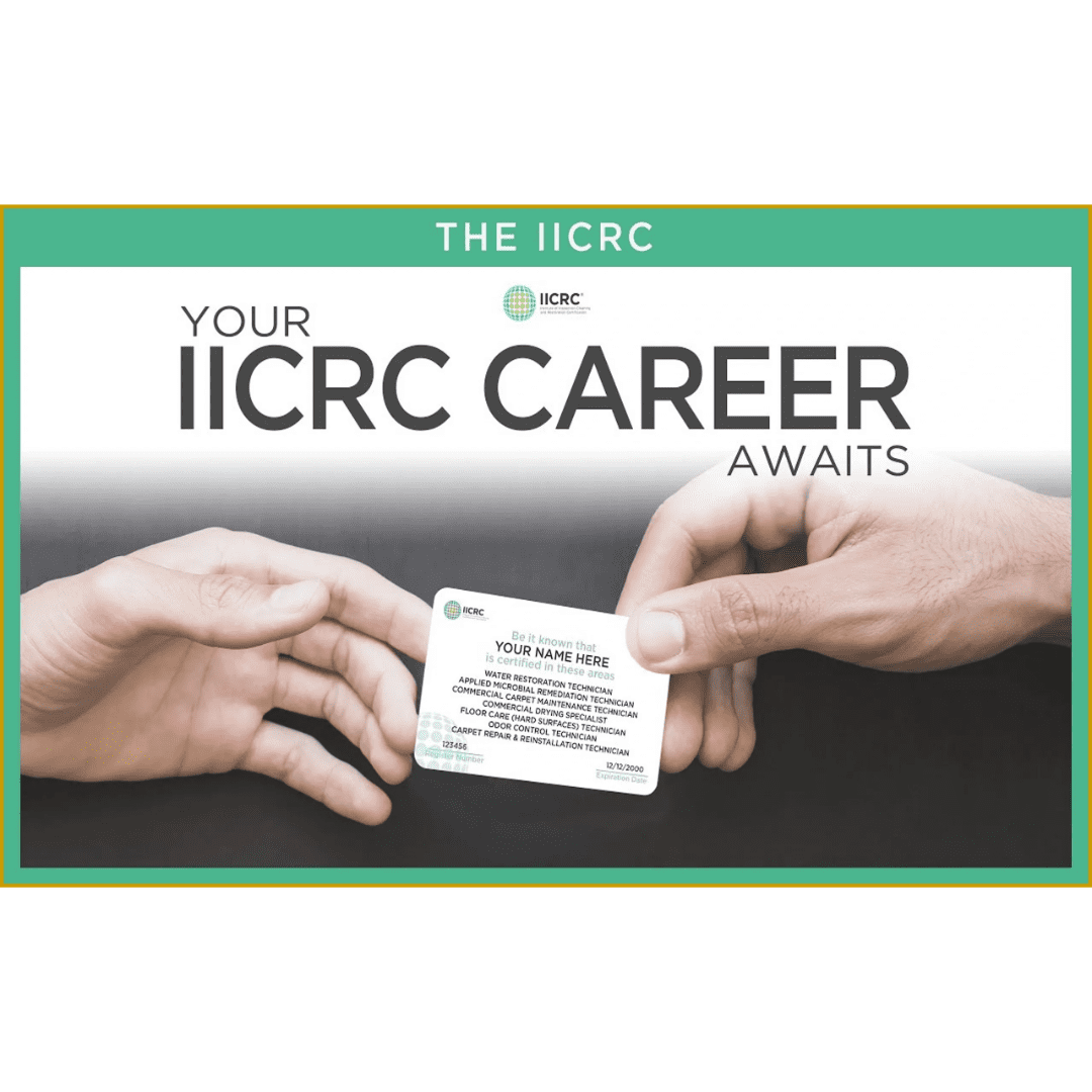 IICRC career Awaits logo with no background