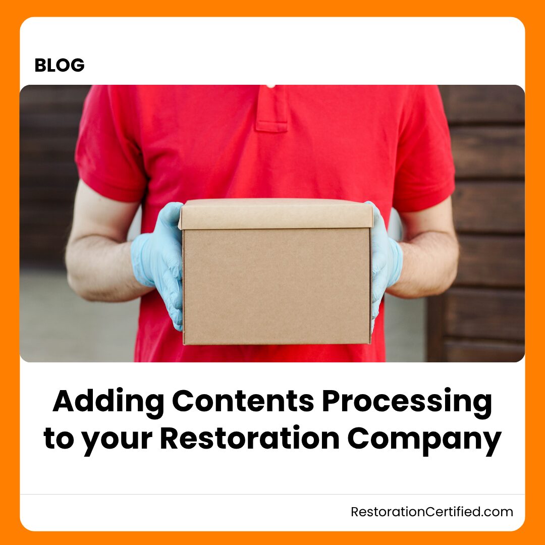 Adding Contents Processing to your Restoration Company